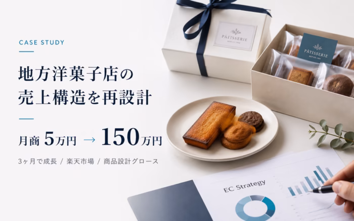 地方洋菓子店「葡萄園」の自走売上構造の再設